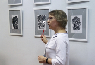 Состоялось открытие выставки графики и иллюстрации Ирины Ситдиковой «Книга Севера»